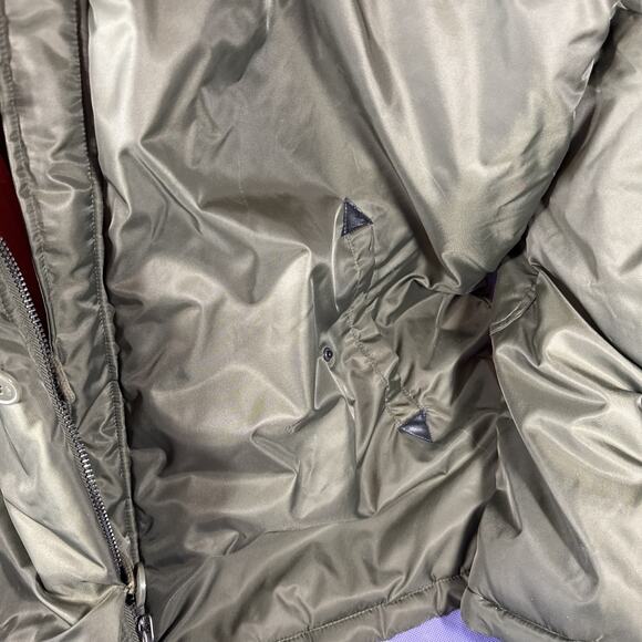 Members Only Jacket Women Green Faux Fur Hood Double Zipper Soft Lining 3XL - Picture 6 of 12